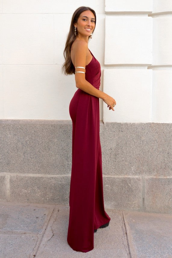 Vestido Hentalla burdeos